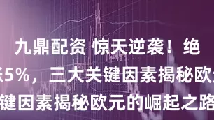 九鼎配资 惊天逆袭！绝地反击暴涨5%，三大关键因素揭秘欧元的崛起之路