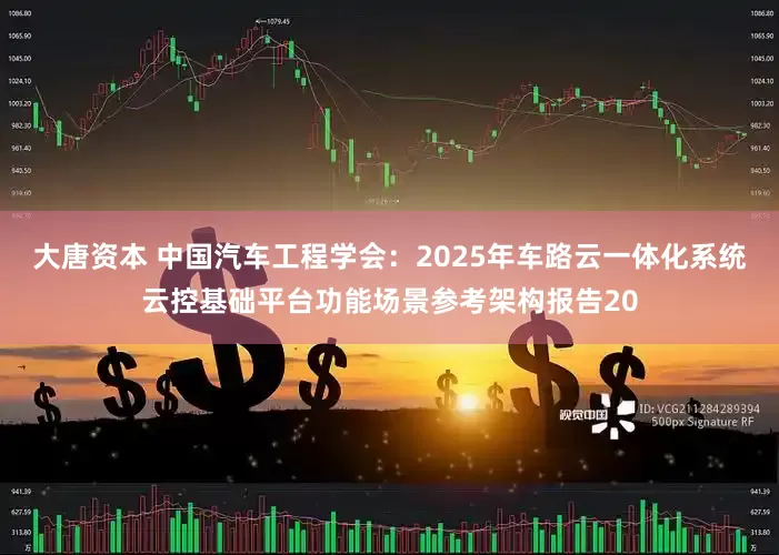 大唐资本 中国汽车工程学会：2025年车路云一体化系统云控基础平台功能场景参考架构报告20
